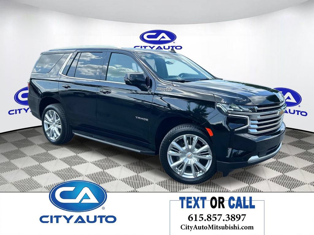 Used 2021 Chevrolet Tahoe High Country RWD image 1