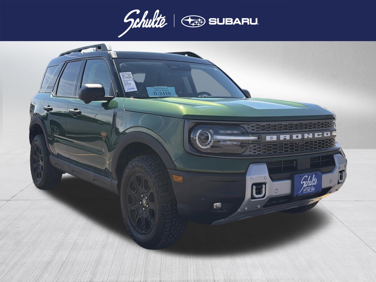 Used 2025 Ford Bronco Sport Badlands w/ Badlands Tech Package AWD/4WD image 1