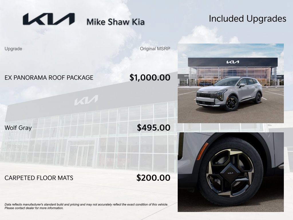 New 2026 Kia Sportage EX w/ EX Panorama Roof Package FWD image 5