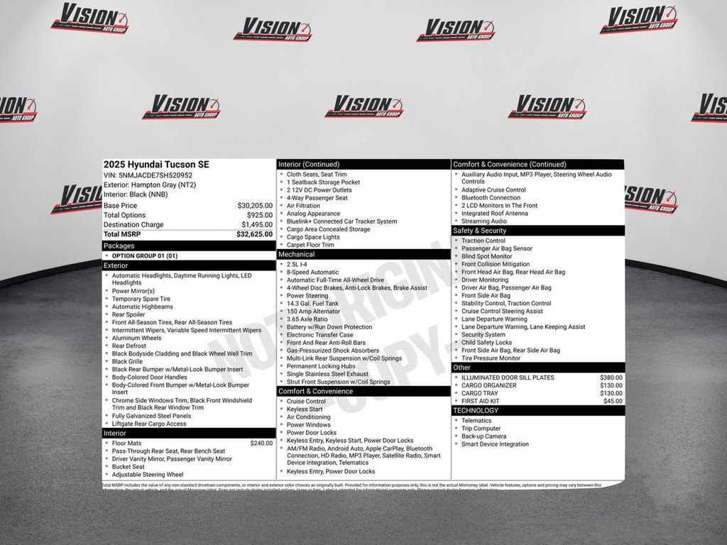 Used 2025 Hyundai Tucson SE image 37