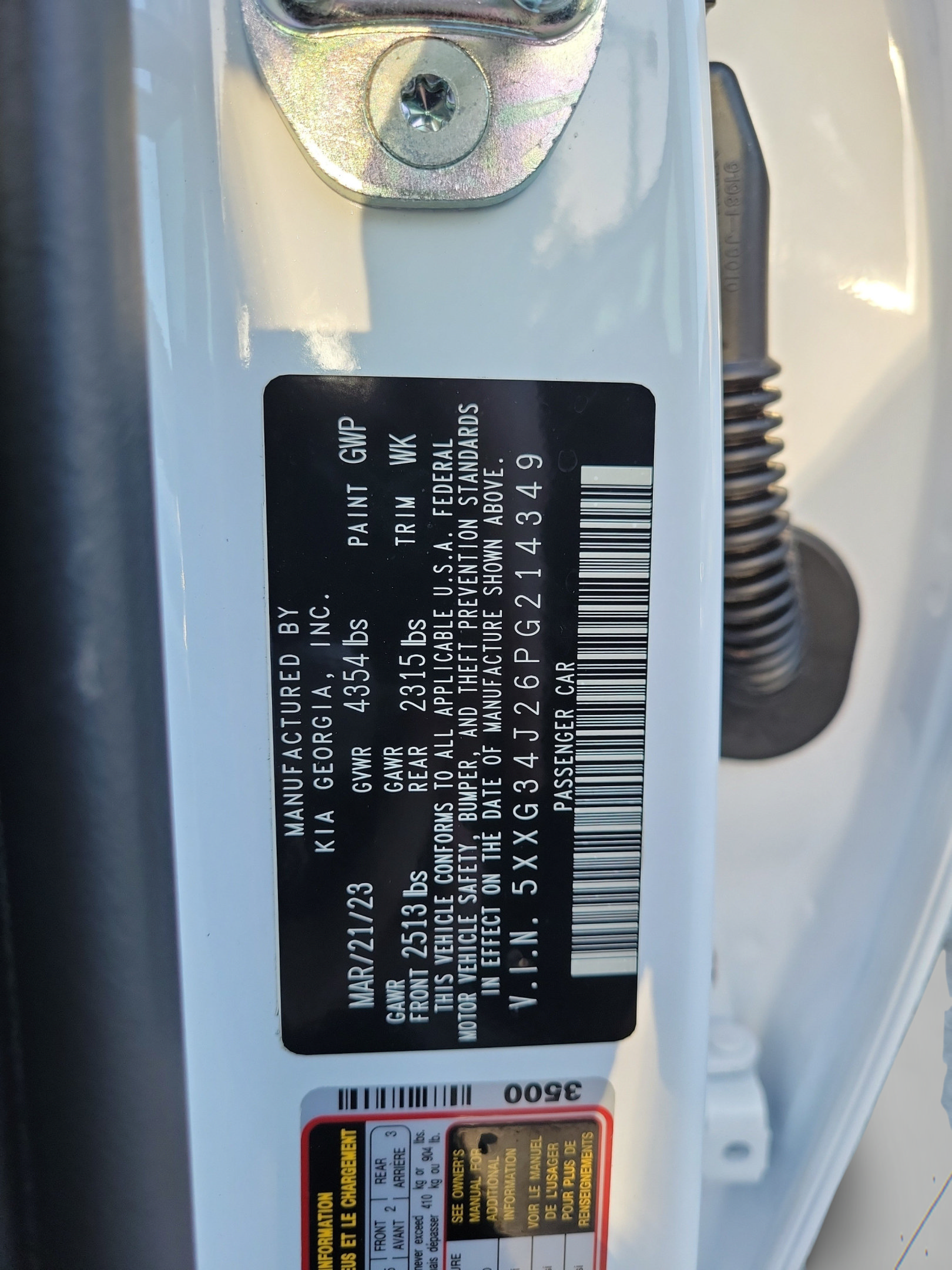 Certified 2023 Kia K5 EX FWD image 31