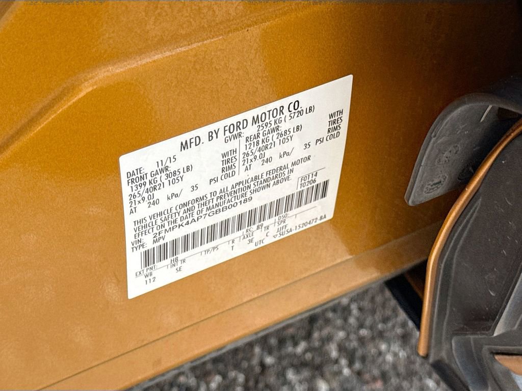 Used 2016 Ford Edge Sport w/ Equipment Group 401A image 44