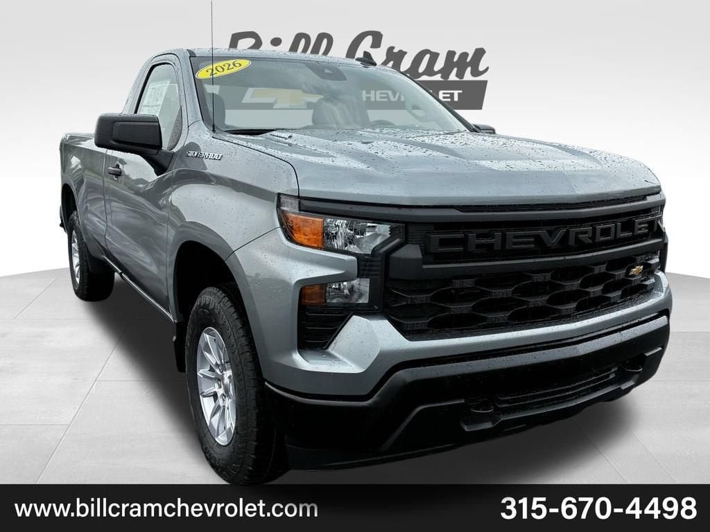 New 2026 Chevrolet Silverado 1500 W/T