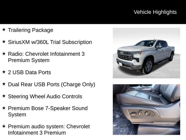 Used 2025 Chevrolet Silverado 1500 LTZ w/ LTZ Convenience Package II image 15