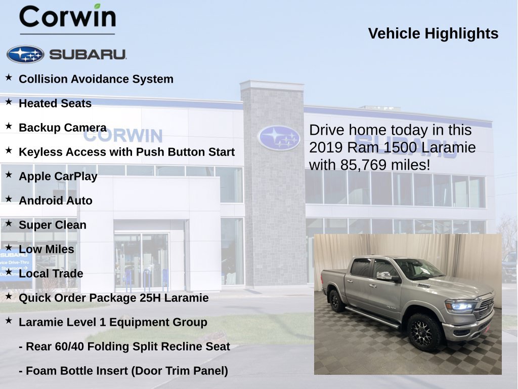 Used 2019 RAM 1500 Laramie AWD/4WD image 6