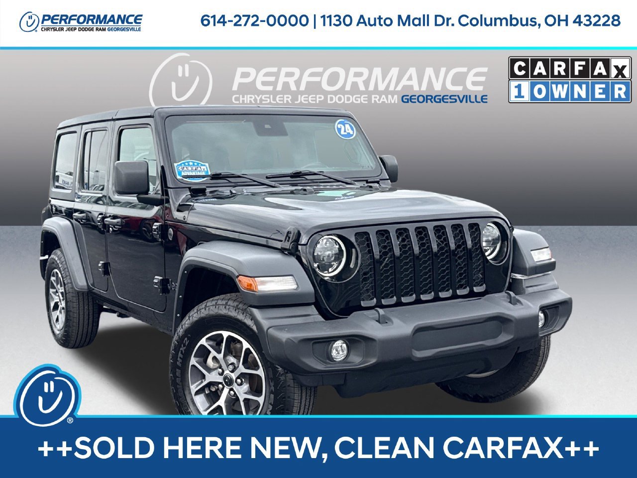 Used 2024 Jeep Wrangler Unlimited Sport
