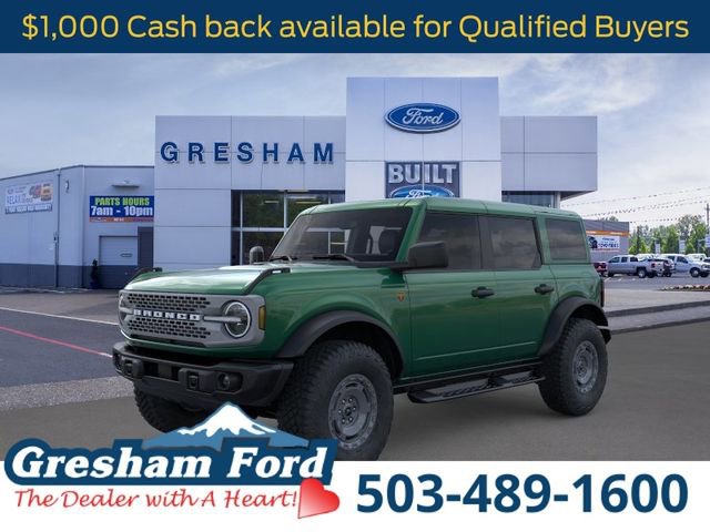 New 2025 Ford Bronco Badlands w/ Sasquatch Package AWD/4WD 360° Tour