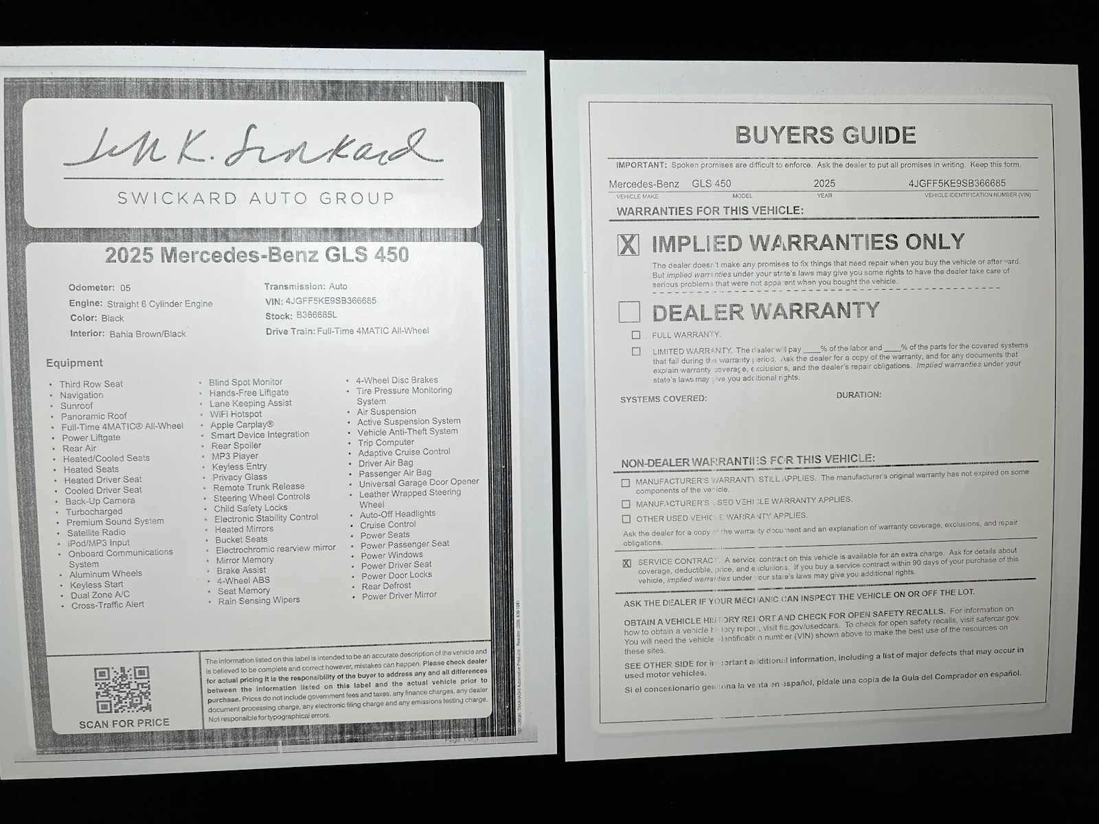 Certified 2025 Mercedes-Benz GLS 450 4MATIC image 40