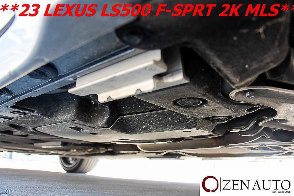 Used 2023 Lexus LS 500 F Sport w/ Cold Weather Package (CK) RWD image 69