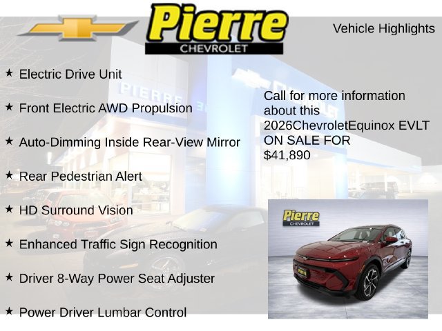 New 2026 Chevrolet Equinox EV LT AWD/4WD image 15