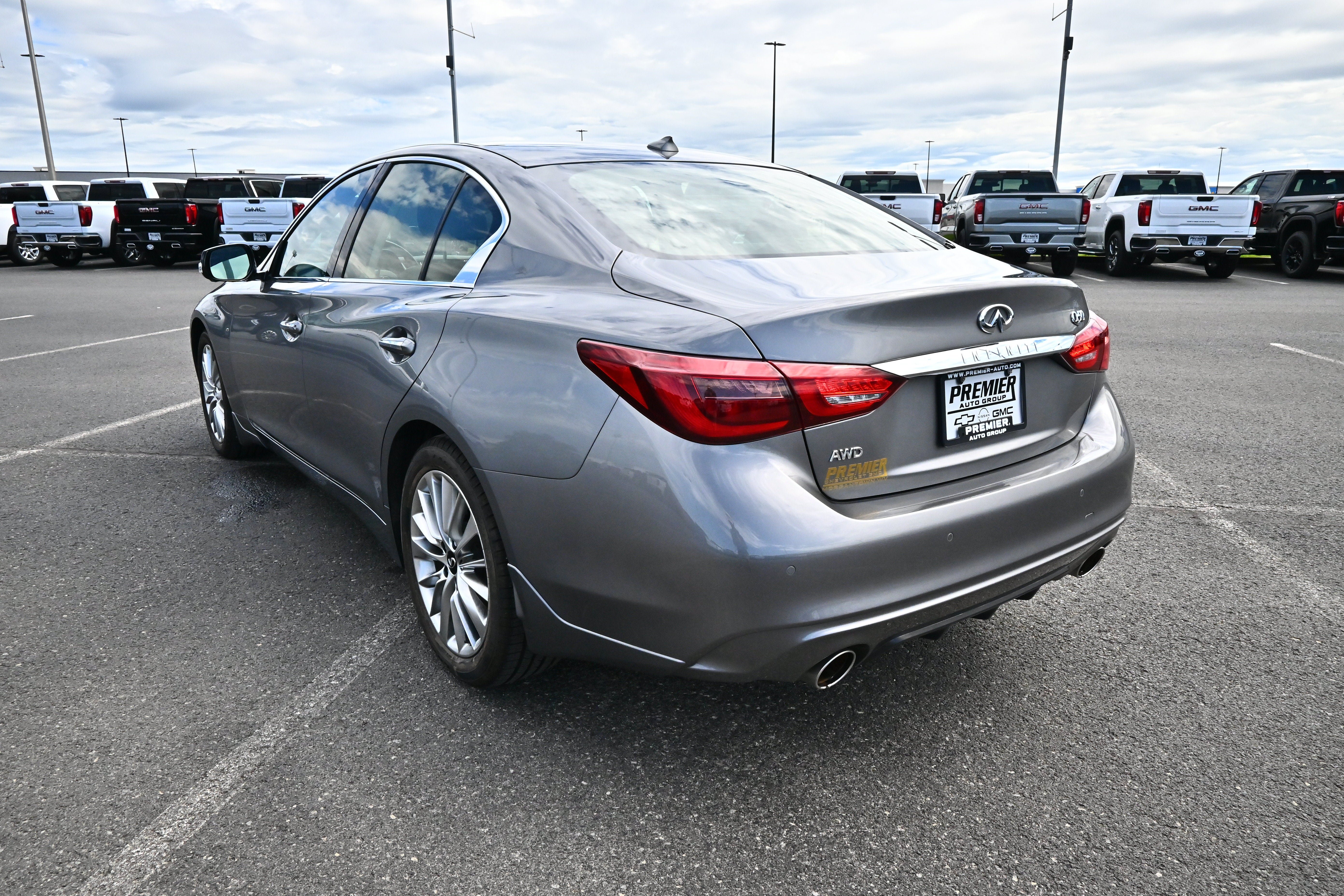 Used 2023 INFINITI Q50 Luxe w/ Cargo Package AWD/4WD image 8