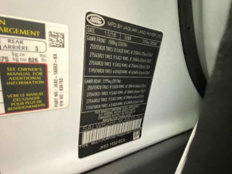 Used 2019 Land Rover Range Rover Sport Supercharged AWD/4WD image 58