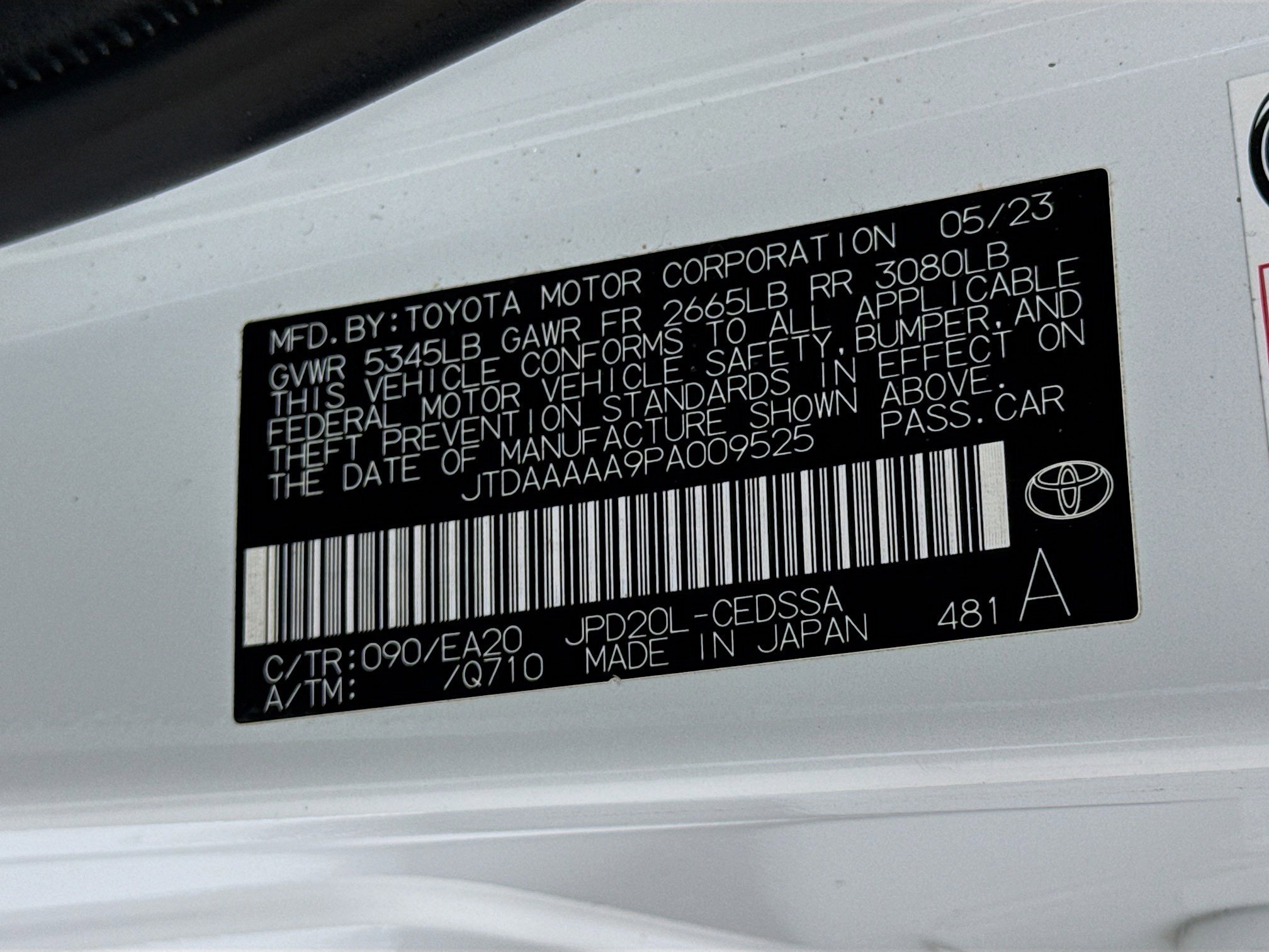 Used 2023 Toyota Mirai XLE w/ Advanced Technology Package image 32