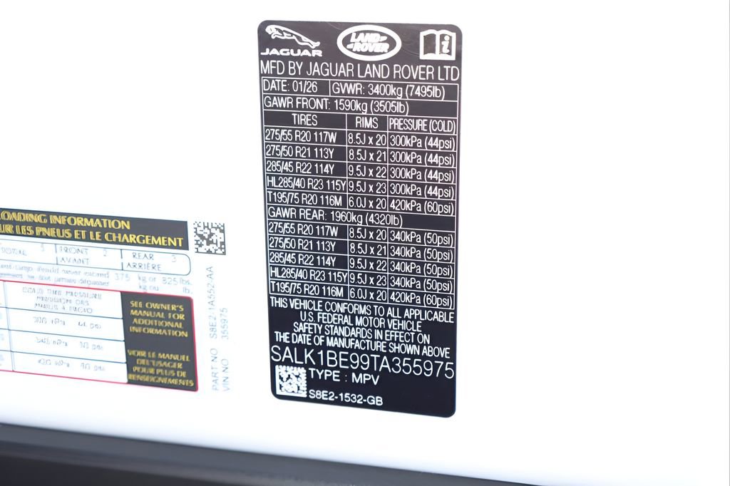 New 2026 Land Rover Range Rover Long Wheelbase Autobiography image 28