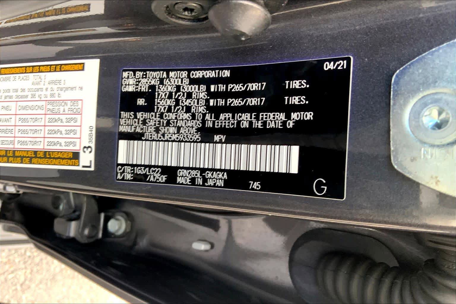Used 2021 Toyota 4Runner TRD Off-Road Premium AWD/4WD image 34