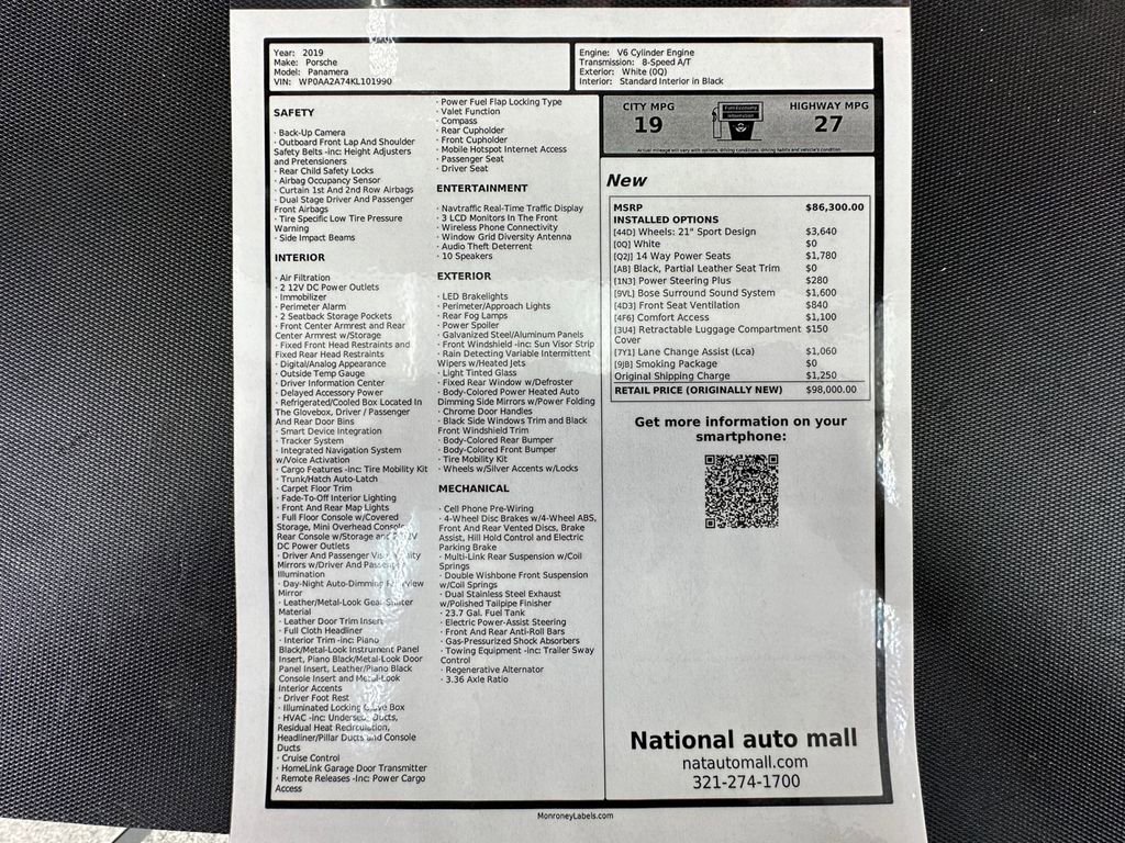 Used 2019 Porsche Panamera 4 image 49