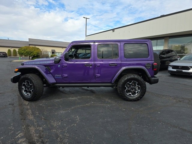 Used 2023 Jeep Wrangler Unlimited Rubicon 4xe w/ Safety Group image 3