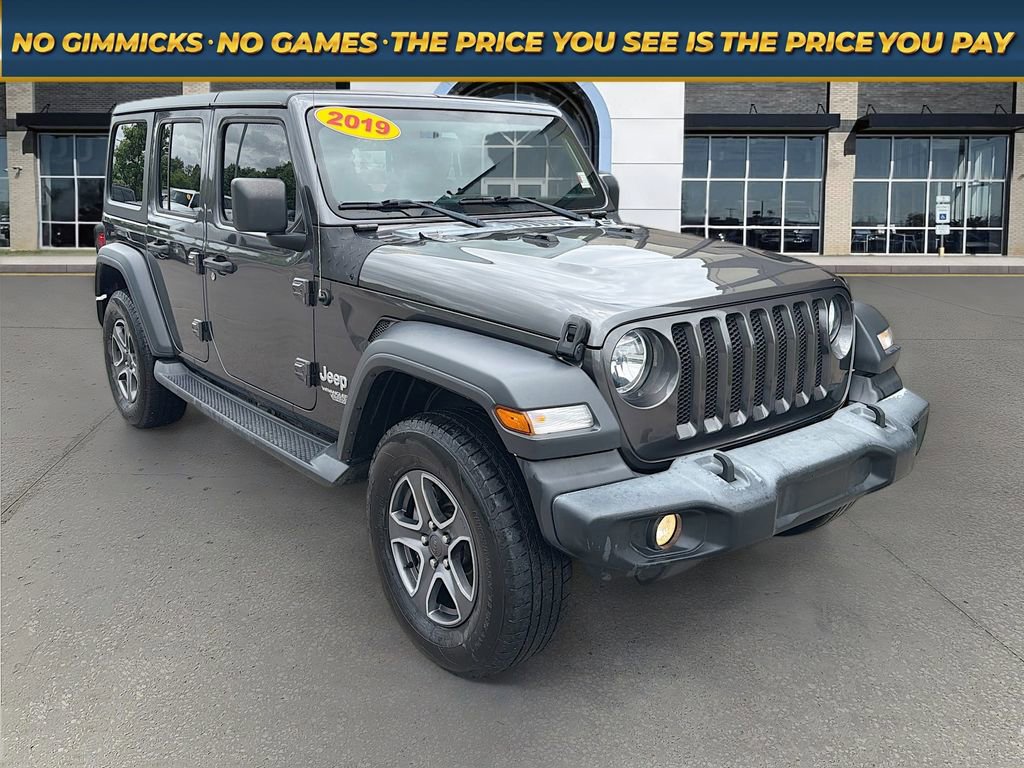Used 2019 Jeep Wrangler Unlimited Sport S AWD/4WD image 1