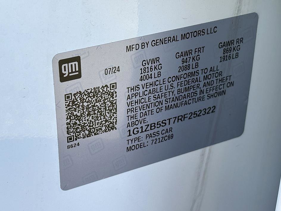 Certified 2024 Chevrolet Malibu LS image 26