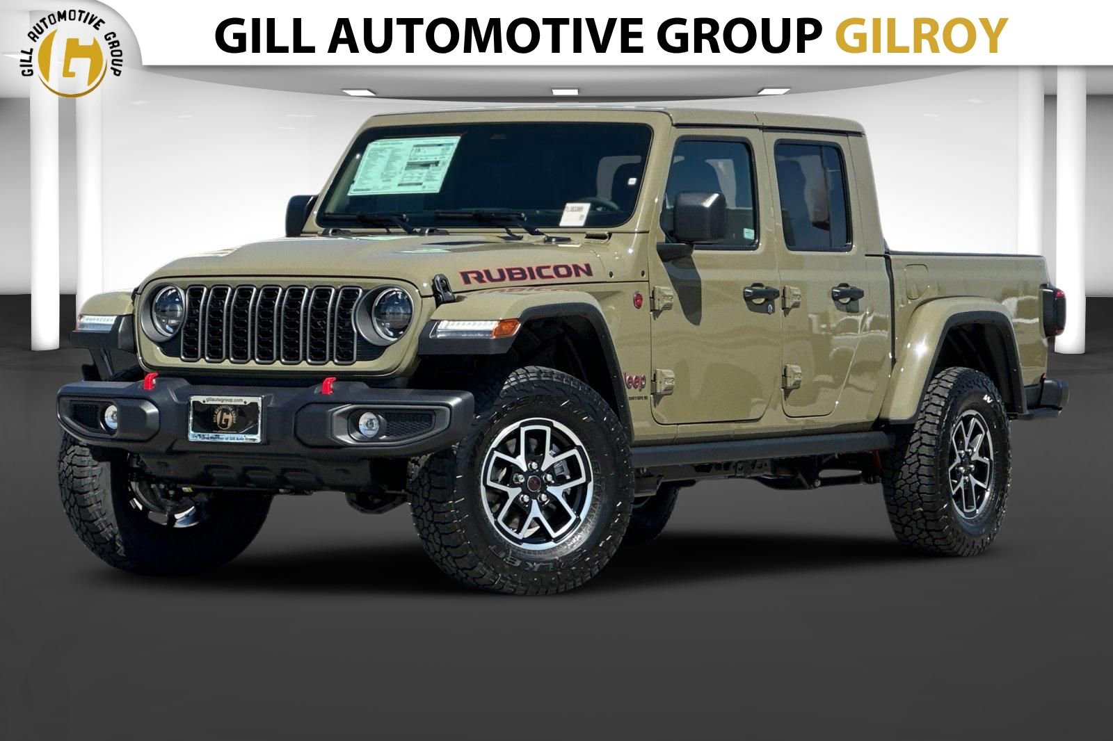 New 2026 Jeep Gladiator Rubicon w/ Steel Power Dome Hood Package