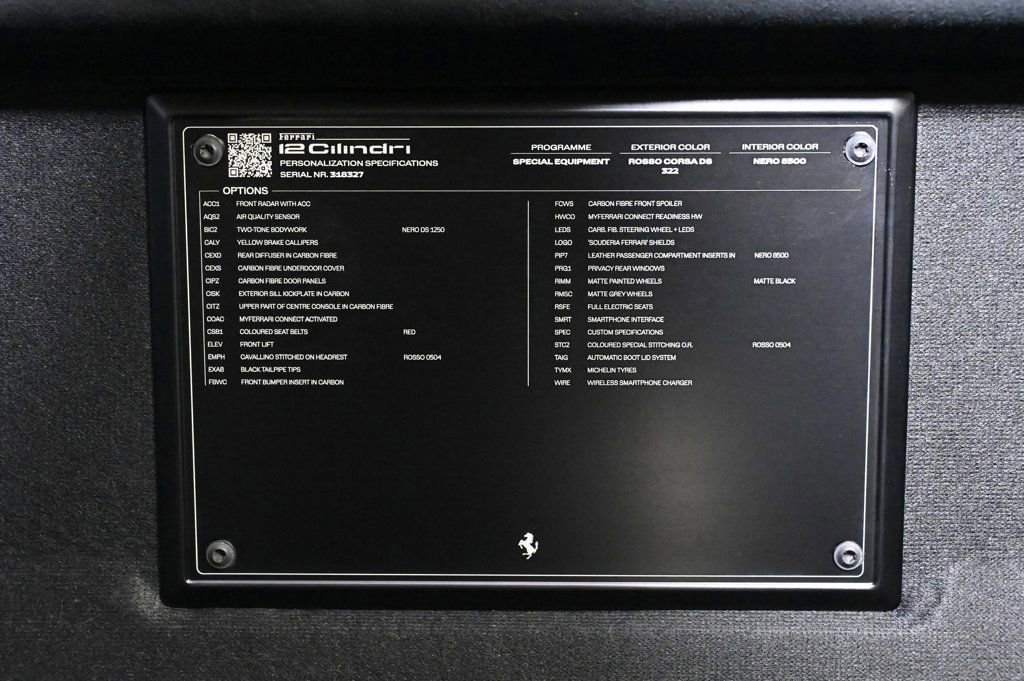 Certified 2025 Ferrari 12Cilindri image 22