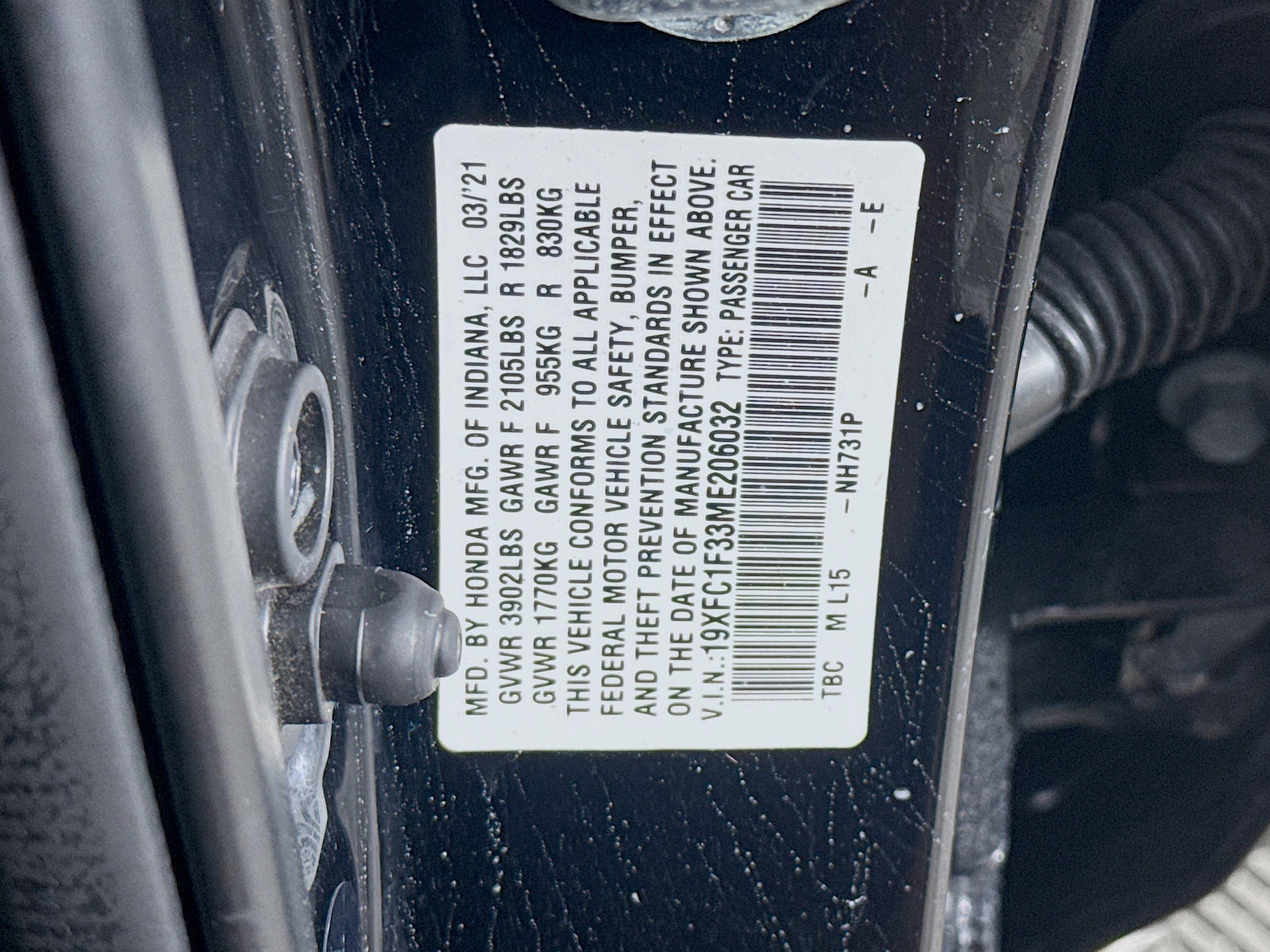 Used 2021 Honda Civic EX image 40