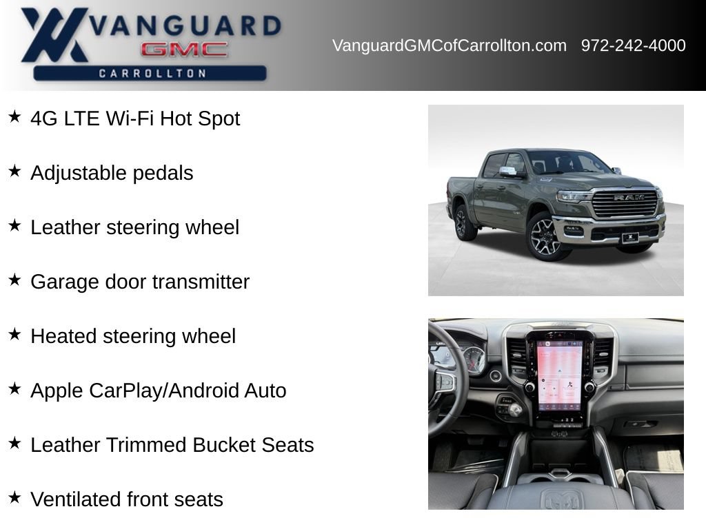 Used 2026 RAM 1500 Laramie AWD/4WD image 18