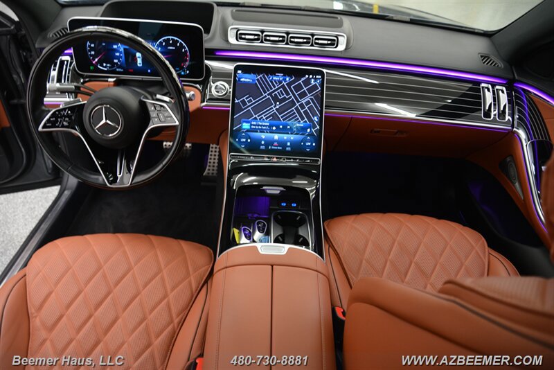 Used 2023 Mercedes-Benz S 500 4MATIC w/ AMG Line image 36