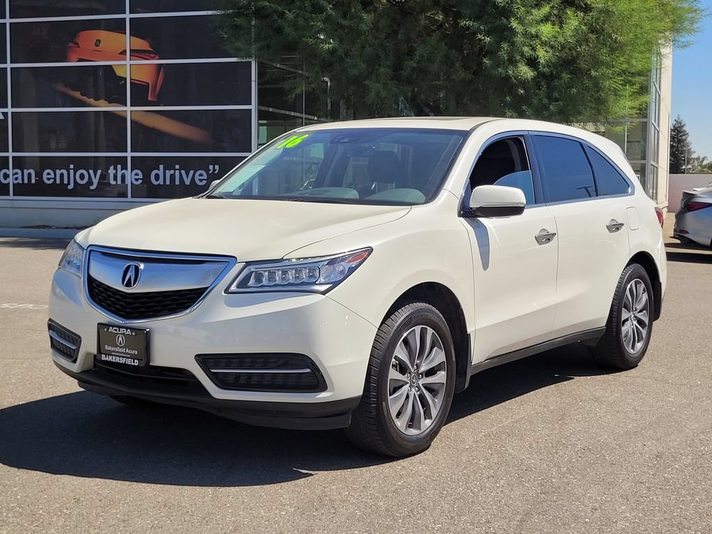 Certified 2016 Acura MDX w/ Technology Package FWD image 10
