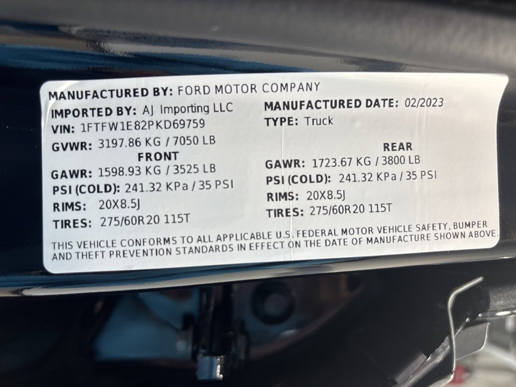 Used 2023 Ford F150 Lariat w/ Equipment Group 502A High image 26