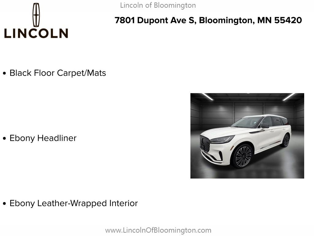 New 2025 Lincoln Aviator Black Label image 9