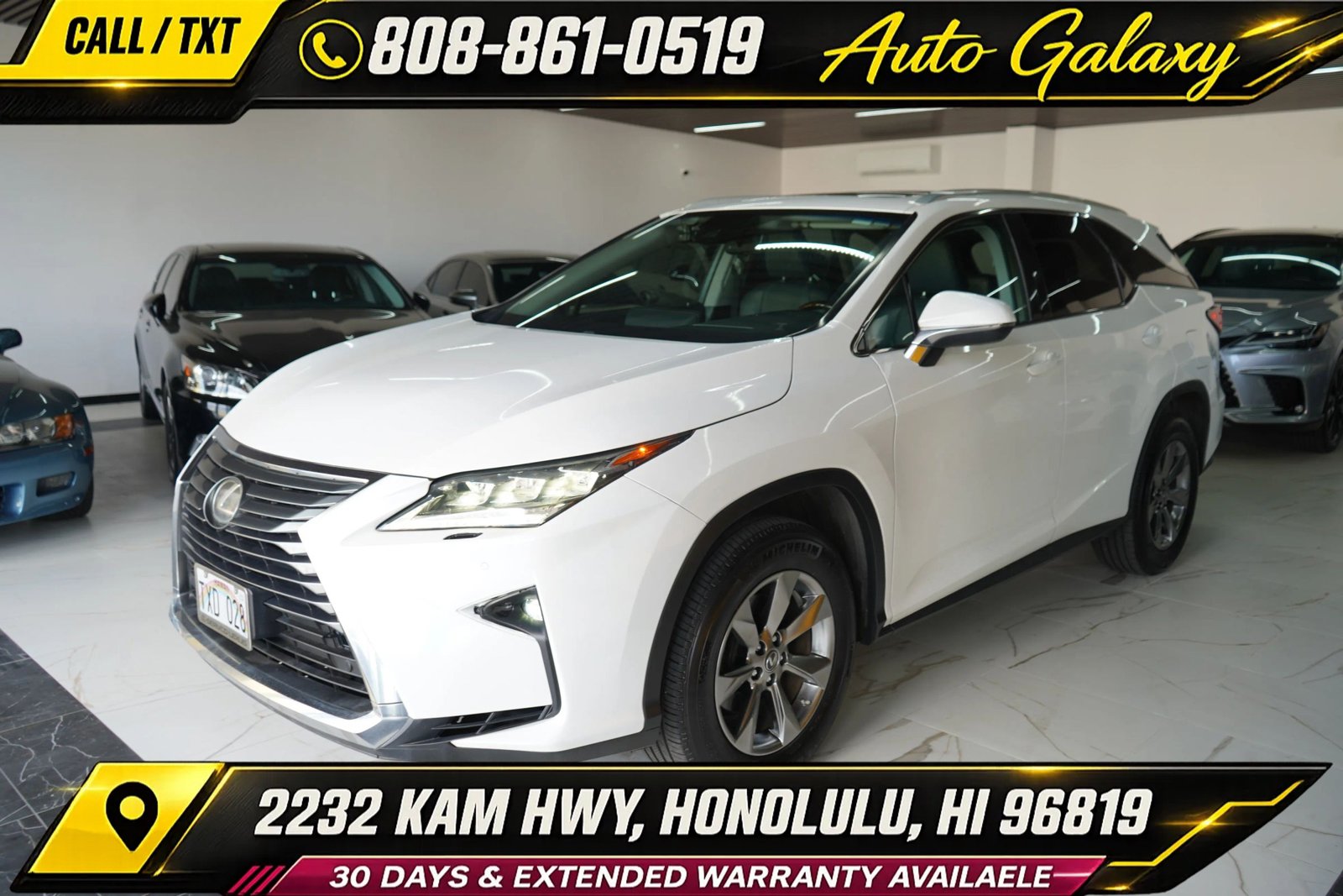 Used 2019 Lexus RX 350L FWD
