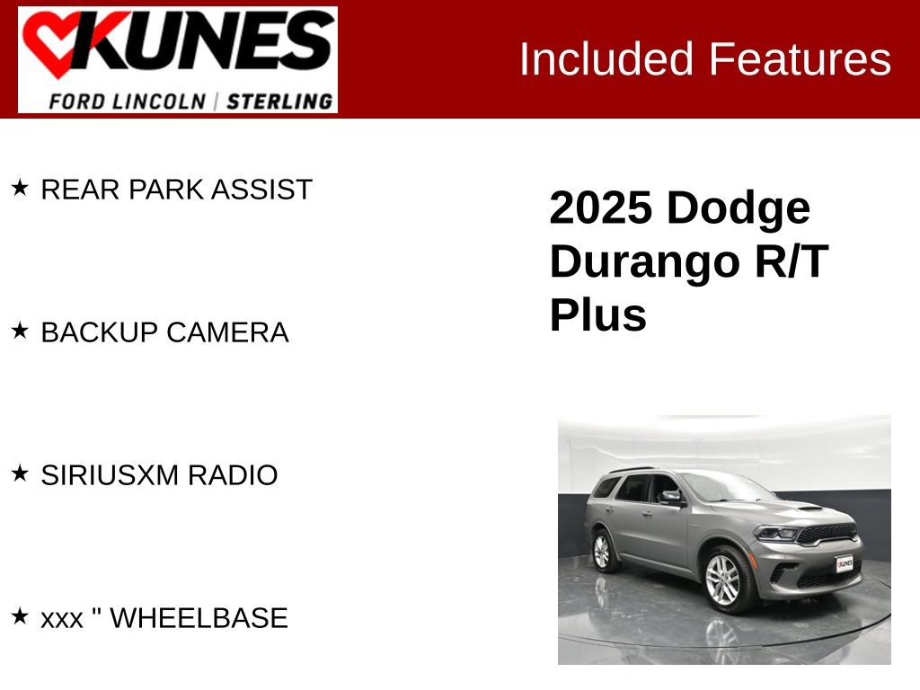 Used 2025 Dodge Durango R/T AWD/4WD image 3