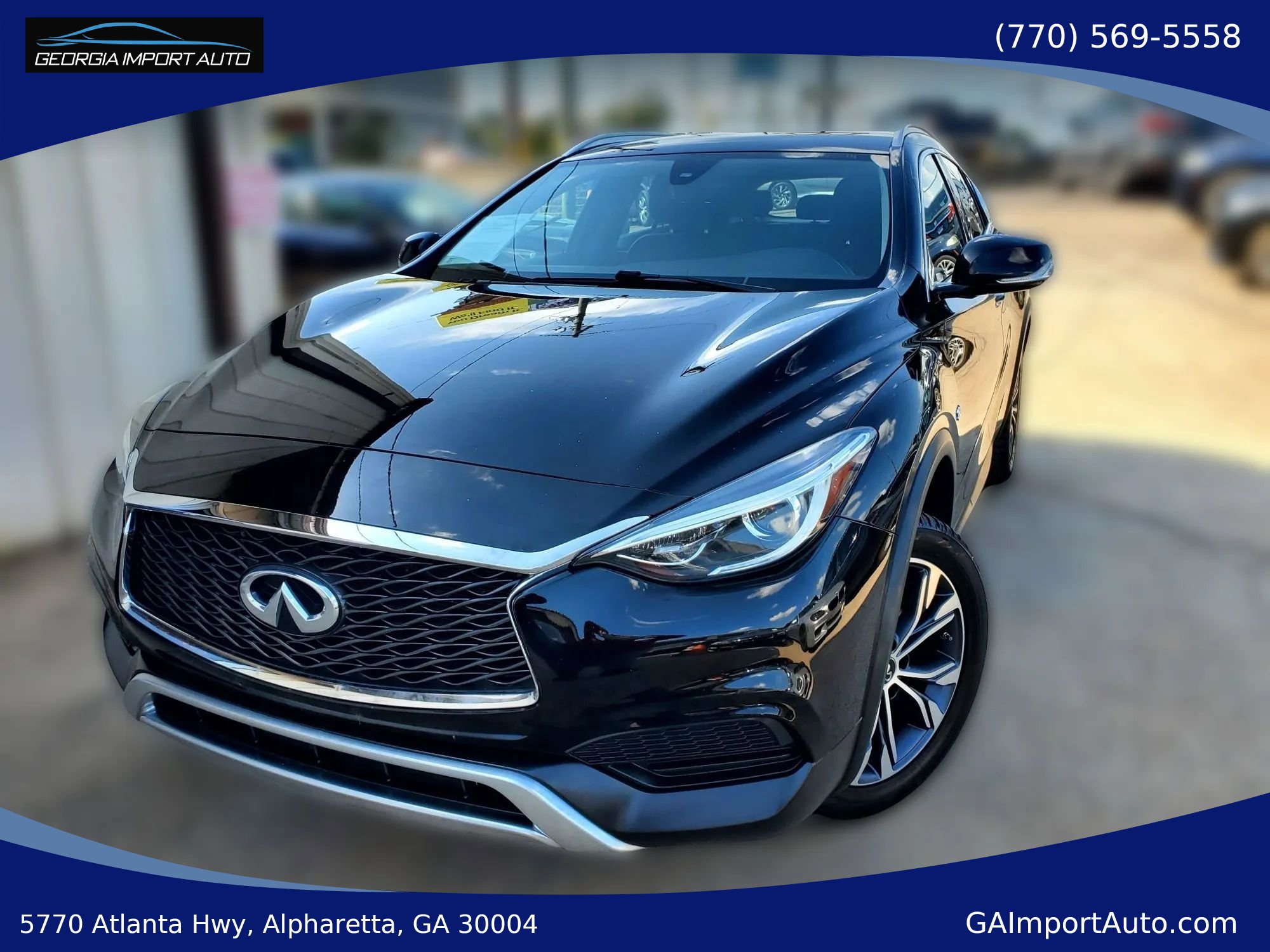 Used 2017 INFINITI QX30 AWD