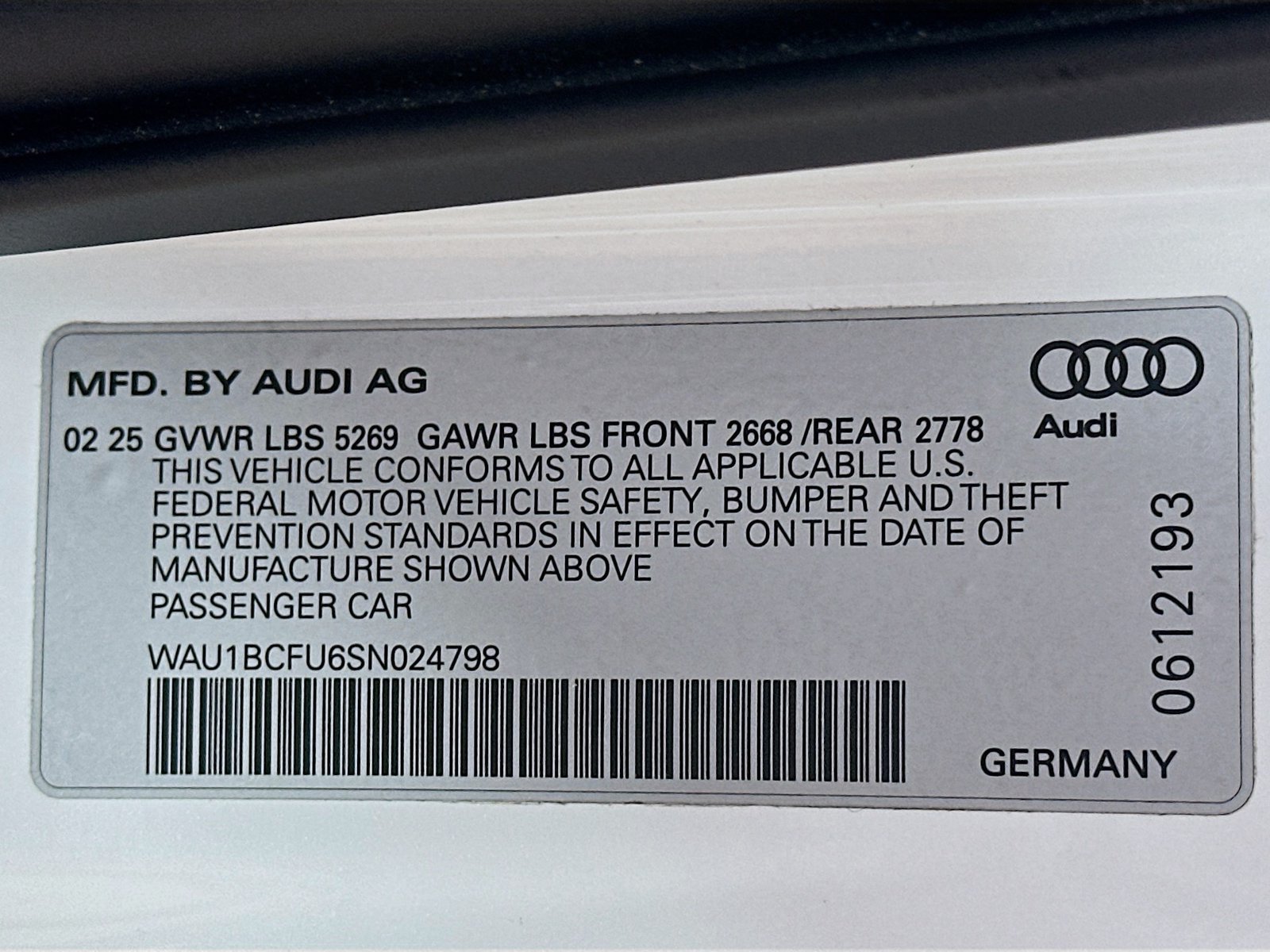 Certified 2025 Audi A5 Premium w/ Convenience Package AWD/4WD image 50