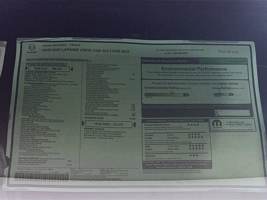 New 2026 RAM 2500 Laramie image 21