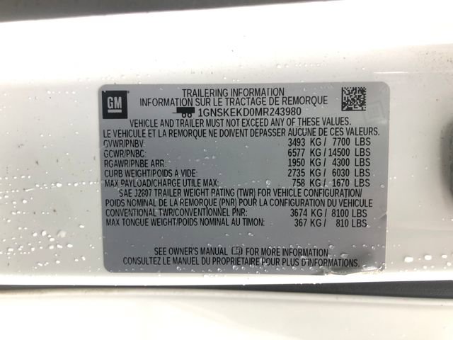 Used 2021 Chevrolet Suburban RST w/ Luxury Package image 30