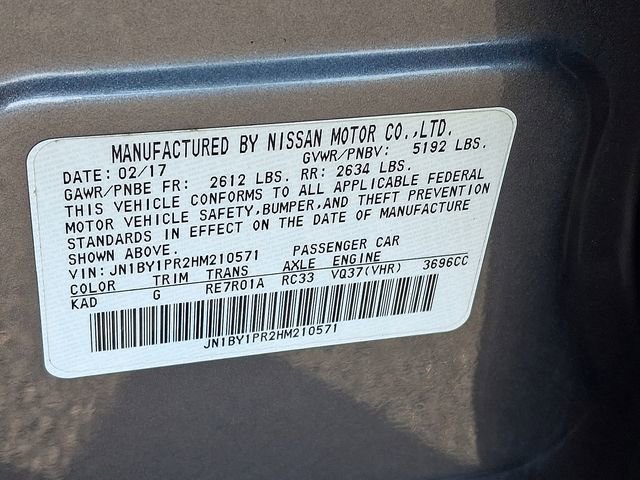 Used 2017 INFINITI Q70 L 3.7 image 27