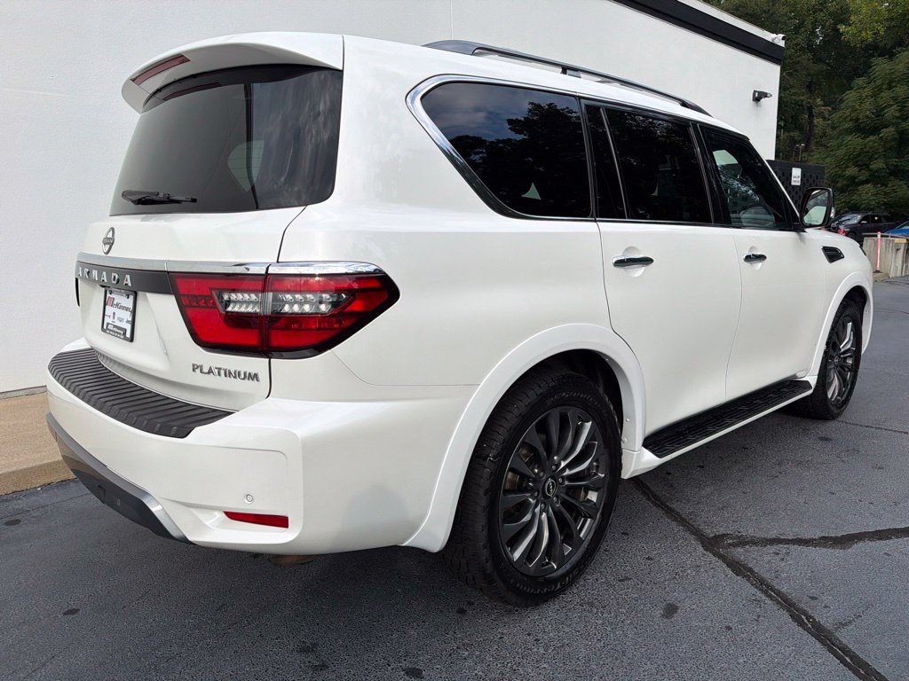 Used 2023 Nissan Armada Platinum w/ Captain's Chairs Package AWD/4WD image 9