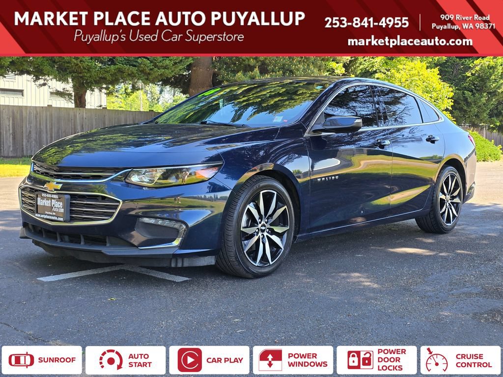 Used 2018 Chevrolet Malibu LT FWD image 1