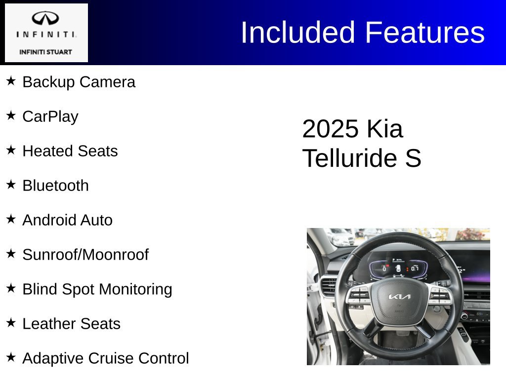 Used 2025 Kia Telluride S FWD image 7