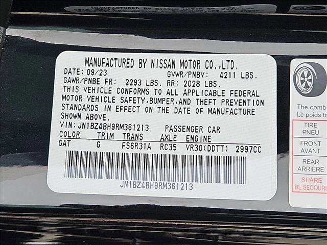 Used 2024 Nissan Z Performance w/ Floor Mat Package image 22