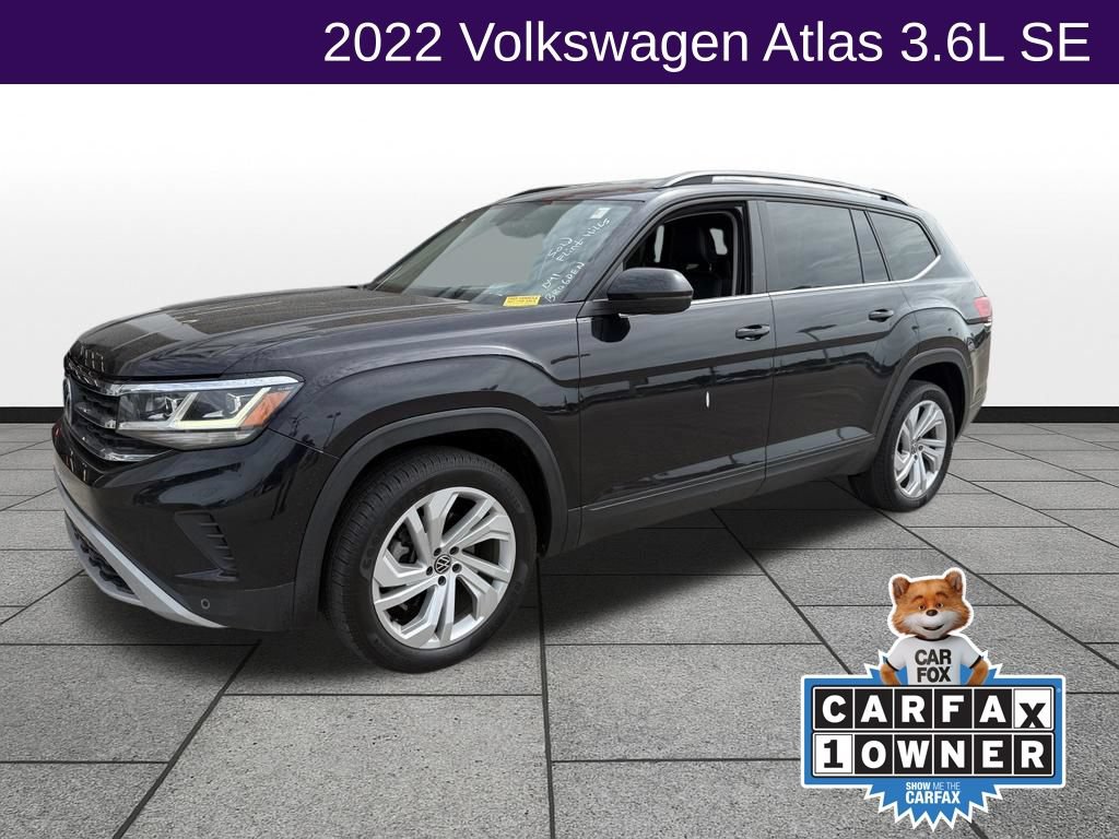 Used 2022 Volkswagen Atlas SE FWD image 1