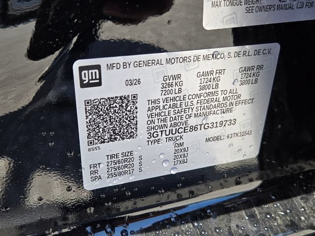New 2026 GMC Sierra 1500 Elevation w/ Elevation Premium Package AWD/4WD image 21