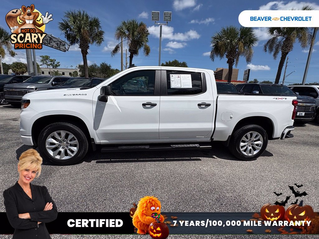 Used 2025 Chevrolet Silverado 1500 Custom AWD/4WD image 4