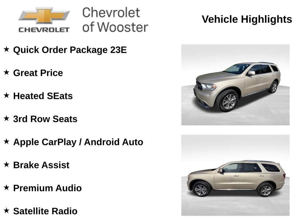 Used 2015 Dodge Durango Limited AWD/4WD image 2