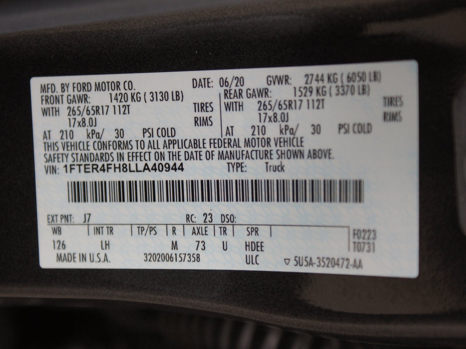 Used 2020 Ford Ranger XLT w/ Equipment Group 301A Mid AWD/4WD image 24