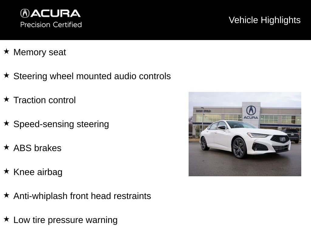 Certified 2023 Acura TLX A-Spec Package image 9