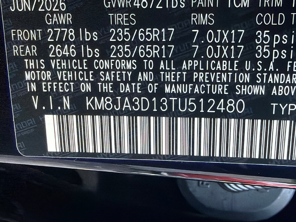 New 2026 Hyundai Tucson Blue SE FWD image 30