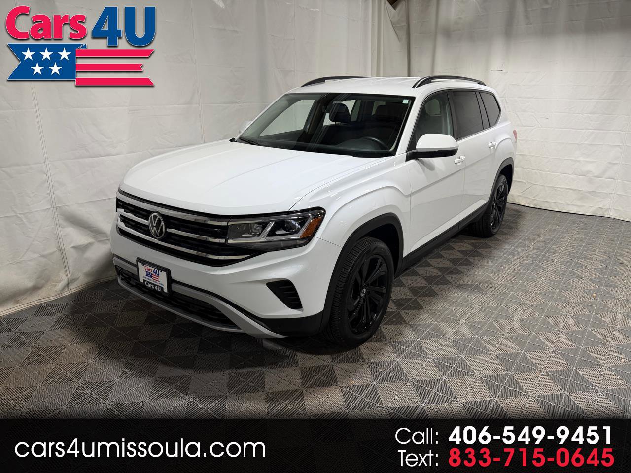 Used 2022 Volkswagen Atlas SE w/ Black Wheel Package image 1